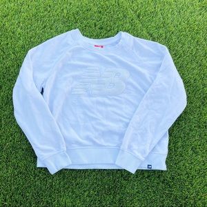 White New Balance Pullover